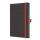 SIGEL C2555 Wochenkalender Conceptum 2025 - grey-red ca. A5 - grau/rot