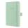 SIGEL C2539 Wochenkalender Conceptum 2025 - mint green - 1 Jahr - 2 Seiten = 1 Woche - Softcover - 80 g/m² - ca. A6 - grün - 176 Seiten - PEFC-zertifiziert
