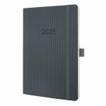 SIGEL C2536 Wochenkalender Conceptum 2025 - dark greyca. A5