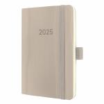SIGEL C2531 Wochenkalender Conceptum 2025 - taupe Softcover ca. A6