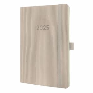 SIGEL C2530 Wochenkalender Conceptum 2025 - taupe Softcover ca. A5