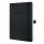 SIGEL C2506 Wochenkalender Conceptum 2024/2025 - black - 18 Monate - 2 Seiten = 1 Woche - Softcover - 80 g/m² - ca. A5 - schwarz - 256 Seiten - PEFC-zertifiziert