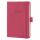 SIGEL C2571 Wochenkalender Conceptum 2025 - marsala red ca. A6 - rot