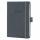 SIGEL C2567 Wochenkalender Conceptum 2025 - dark grey - 1 Jahr - 2 Seiten = 1 Woche - Hardcover - 80 g/m² - ca. A6 - dunkelgrau - 176 Seiten - PEFC-zertifiziert