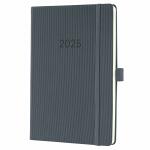 SIGEL C2566 Wochenkalender Conceptum 2025 - dark grey ca. A5