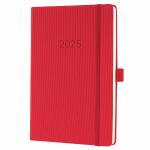 SIGEL C2564 Wochenkalender Conceptum 2025 - red - 1 Jahr...