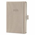 SIGEL C2561 Wochenkalender Conceptum 2025 - taupe ca. A6...