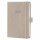 SIGEL C2561 Wochenkalender Conceptum 2025 - taupe - 1 Jahr - 2 Seiten = 1 Woche - Hardcover - 80 g/m² - ca. A6 - taupe - 176 Seiten - PEFC-zertifiziert