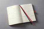 SIGEL C2509 Wochenkalender Conceptum 2025 - black-red ca. A6