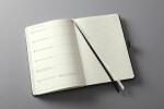 SIGEL C2503 Wochennotiz-Kalender Conceptum 2024/2025 - black - 18 Monate - 2 Seiten = links Woche / rechts Notizseite - Hardcover - 80 g/m² - ca. A5 - schwarz - 256 Seiten - PEFC-zertifiziert