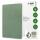 SIGEL RU102 Notizbuch Re-Up - kariert - ca. A5 - grün - Softcover - 100 Seiten - NCP vegan-zertifiziert