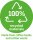 SIGEL RU101 Notizbuch Re-Up - liniert - ca. A5 - hellgrau - Softcover - 100 Seiten - NCP vegan-zertifiziert