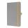 SIGEL LS101 Notizbuch Linescape - liniert - ca. A5 - hellgrau/gelb - Hardcover - 176 Seiten - FSC-zertifiziert