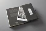 SIGEL CO405 Notizbuch Conceptum - Uni - liniert - ca. A5 - grau - Hardcover - 194 Seiten - PEFC-zertifiziert