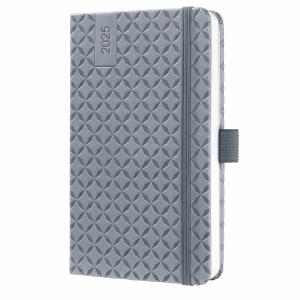 SIGEL J5120 Wochenkalender Jolie 2025 - glacier grey ca. A6 - hellgrau