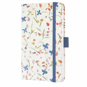 SIGEL J5306 Wochenkalender Jolie 2025 - Bloom Violet - 1 Jahr - 2 Seiten = 1 Woche - Hardcover - 80 g/m² - ca. A6 - beige/violett - 174 Seiten - FSC-zertifiziert