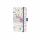 SIGEL J5306 Wochenkalender Jolie 2025 - Bloom Violet - 1 Jahr - 2 Seiten = 1 Woche - Hardcover - 80 g/m² - ca. A6 - beige/violett - 174 Seiten - FSC-zertifiziert