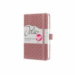 SIGEL J5128 Wochenkalender Jolie 2025 - dusty red - 1 Jahr - 2 Seiten = 1 Woche - Hardcover - 80 g/m² - ca. A6 - dunkelrot - 174 Seiten - FSC-zertifiziert