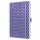 SIGEL J5125 Wochenkalender Jolie 2025 - dark purple - 1 Jahr - 2 Seiten = 1 Woche - Hardcover - 80 g/m² - ca. A5 - lila - 174 Seiten - FSC-zertifiziert