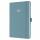 SIGEL J5401 Wochenkalender Jolie 2025 - powder blue - 1 Jahr - 2 Seiten = 1 Woche - Hardcover - 80 g/m² - ca. A5 - blau - 174 Seiten - FSC-zertifiziert