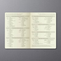 SIGEL C2510 Tageskalender Conceptum 2025 - black - 1 Jahr - 1 Seite = 1 Tag - Hardcover - 80 g/m² - ca. A5 - schwarz - 400 Seiten - PEFC-zertifiziert