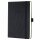 SIGEL C2510 Tageskalender Conceptum 2025 - black - 1 Jahr - 1 Seite = 1 Tag - Hardcover - 80 g/m² - ca. A5 - schwarz - 400 Seiten - PEFC-zertifiziert
