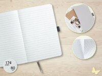 SIGEL JN135 Notizbuch Jolie - rusty red - liniert - 80...