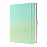 SIGEL JB102 Notizbuch Jolie - Gradient Sea - punktkariert...