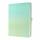 SIGEL JB102 Notizbuch Jolie - Gradient Sea - punktkariert (Dot-Lineatur) - 120 g/m² - A5+ - türkis/mintgrün - Hardcover - 200 Seiten - FSC-zertifiziert