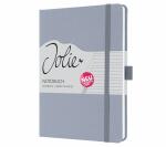 SIGEL JN407 Notizbuch Jolie - light lilac - liniert - 100 g/m² - ca. A5 - flieder - Hardcover - 192 Seiten - FSC-zertifiziert