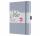 SIGEL JN407 Notizbuch Jolie - light lilac - liniert - 100 g/m² - ca. A5 - flieder - Hardcover - 192 Seiten - FSC-zertifiziert