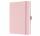 SIGEL JN405 Notizbuch Jolie - soft rose - liniert - 100 g/m² - ca. A5 - hellrosa - Hardcover - 192 Seiten - FSC-zertifiziert
