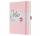 SIGEL JN405 Notizbuch Jolie - soft rose - liniert - 100 g/m² - ca. A5 - hellrosa - Hardcover - 192 Seiten - FSC-zertifiziert