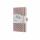 SIGEL JN136 Notizbuch Jolie - pearl rose - liniert - 80 g/m² - ca. A6 - rosé - Hardcover - 174 Seiten - FSC-zertifiziert