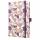 SIGEL J5359 Wochenkalender Jolie 2025 - Summer Linear Leaves - 1 Jahr - 2 Seiten = 1 Woche - Hardcover - 80 g/m² - ca. A5 - violett/rosa/weiß - 174 Seiten - FSC-zertifiziert