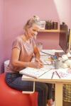 Spiral-Kalender Jolie 2025 - Flower Love - 1 Jahr