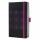 SIGEL J5212 Wochenkalender Jolie 2025 - sparkling black - 1 Jahr - 2 Seiten = 1 Woche - Hardcover - 80 g/m² - ca. A6 - schwarz/pink - 174 Seiten - FSC-zertifiziert