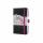 SIGEL J5212 Wochenkalender Jolie 2025 - sparkling black - 1 Jahr - 2 Seiten = 1 Woche - Hardcover - 80 g/m² - ca. A6 - schwarz/pink - 174 Seiten - FSC-zertifiziert