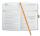 Sigel Wochenkalender Jolie 2022 Hardcover ca. A5 mango orange 174S.