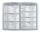 Sigel Wochenkalender Jolie 2022 Hardcover ca. A5 indigo blue 174S.