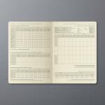 Sigel Wochenkalender Conceptum 2021/2022 18 Mon. Softcover black 256S. ca.A5