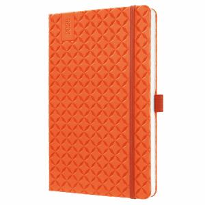 SIGEL J5119 Wochenkalender Jolie 2025 - pumpkin orange - 1 Jahr - 2 Seiten = 1 Woche - Hardcover - 80 g/m² - ca. A5 - orange - 174 Seiten - FSC-zertifiziert