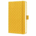 SIGEL J5116 Wochenkalender Jolie 2025 - mango yellow - 1 Jahr - 2 Seiten = 1 Woche - Hardcover - 80 g/m² - ca. A6 - gelb - 174 Seiten - FSC-zertifiziert
