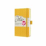 SIGEL J5116 Wochenkalender Jolie 2025 - mango yellow ca. A6 - gelb