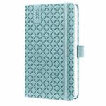 SIGEL J5112 Wochenkalender Jolie 2025 - sky blue - 1 Jahr - 2 Seiten = 1 Woche - Hardcover - 80 g/m² - ca. A6 - hellblau - 174 Seiten - FSC-zertifiziert