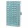 SIGEL J5112 Wochenkalender Jolie 2025 - sky blue - 1 Jahr - 2 Seiten = 1 Woche - Hardcover - 80 g/m² - ca. A6 - hellblau - 174 Seiten - FSC-zertifiziert