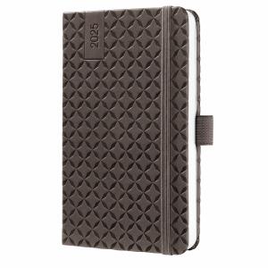 SIGEL J5122 Wochenkalender Jolie 2025 - coffee brown ca. A6 - braun