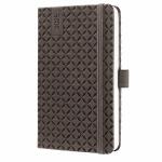 SIGEL J5122 Wochenkalender Jolie 2025 - coffee brown - 1 Jahr - 2 Seiten = 1 Woche - Hardcover - 80 g/m² - ca. A6 - braun - 174 Seiten - FSC-zertifiziert