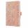 SIGEL J5352 Wochenkalender Jolie 2025 - Rose Monstera - 1 Jahr - 2 Seiten = 1 Woche - Hardcover - 80 g/m² - ca. A6 - rosé/schwarz - 174 Seiten - FSC-zertifiziert
