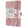 SIGEL J5351 Wochenkalender Jolie 2025 - Rosy Meringue - 1 Jahr - 2 Seiten = 1 Woche - Hardcover - 80 g/m² - ca. A5 - rosé - 174 Seiten - FSC-zertifiziert